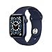 Produktbild Apple Watch Series 6 (GPS, 40 mm) Aluminiumgehäuse Blau, Sportarmband Dunkelmarine