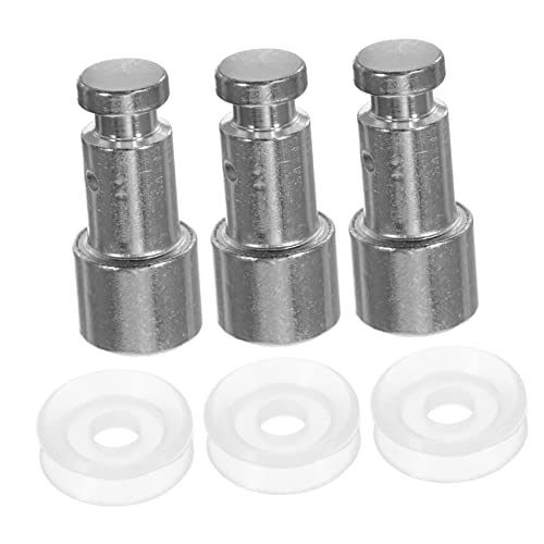 3 piezas de válvula flotante de reemplazo para ollas de presión eléctricas, piezas para presión y sellado miniatura 7