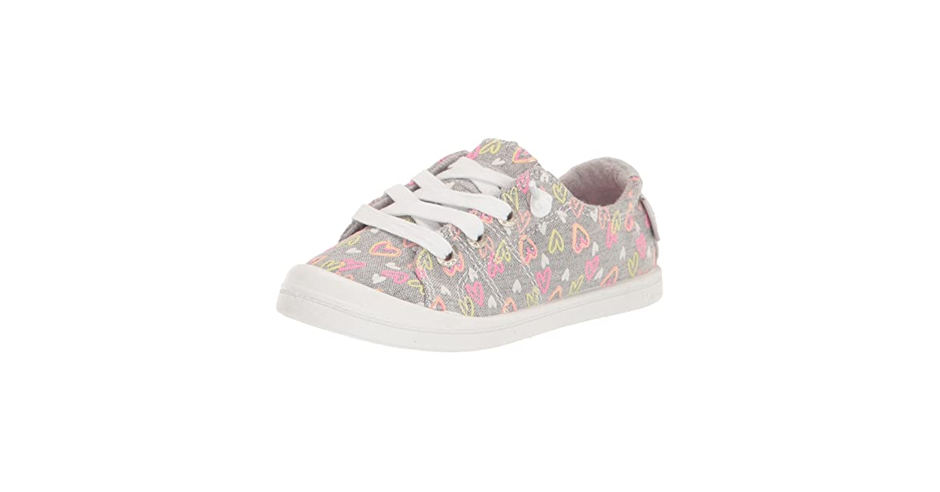 Amazon.com | Roxy Girls Rory Slip on Sneaker Shoe, Asphalt