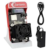 Bitaxe Gamma 601 Bitcoins Miner BM1370 Asic Chip 1.2TH/s Solo Miner 18W/TH Energy Efficiency 2.4G WiFi Home Use BTC Miner Low Noice Crypto Miner Include PSU with Open Source from Antminer，red