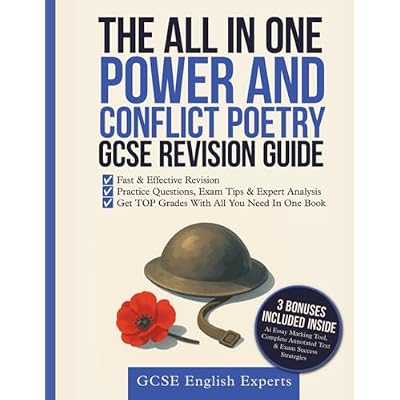 The All in One Power and Conflict Poetry GCSE Revision Guide