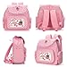 LJCTULY Cutecore Strawberry Backpack - Kawaii Backpack for Girls - Pink Lace JK Polka Dot Embroidery Bag