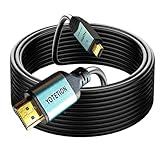 Micro HDMI to HDMI Cable 20FT, 4K 60Hz Micro HDMI 2.0 Cord Support HDR 3D ARC High Speed 18Gbps Compatible with Hero 7 6 5 Sony A6000 A6300 Camera Nikon B500 Yoga 3 Pro