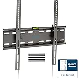 VESA-KOMPATIBILITÄT: Geeignet für 23-55 Zoll Flach & Curved Fernseher (Samsung, Pansonic, Sharp, Sony, Toshiba, Thomson, LG, Philips, Medion, Hisense, TCL) bis zu 60kg; Kompatibel VESA: 400x400/400x300/400x200/300x300/200x200/200x100/100x100/75x75/50x50mm. Bitte kontrollieren Sie Größe, Gewicht und VESA ihres TVs