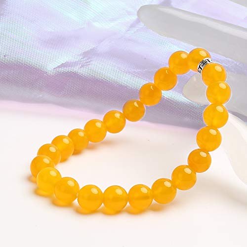 Bonny Boxx Natural Healing Gemstone Bracelet, 8Mm Semi Precious Stone Bracelet For Men Women, Stress Relief Crystal Jewelry #TOP2