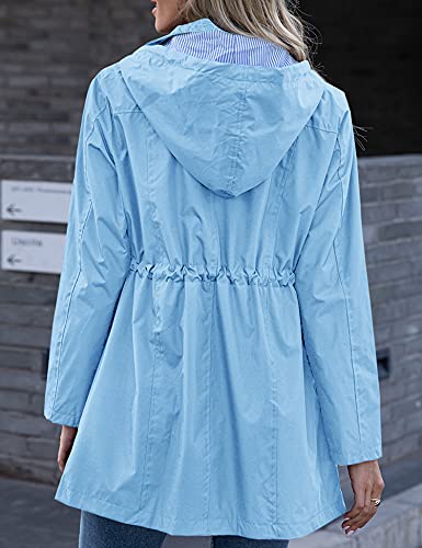 image for Kikibell Waterproof Travel Coats Active Outdoor Hiking Camping Raincoa