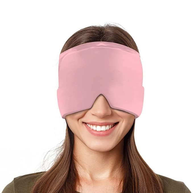 DARKNESS Ice Head Wrap, Headache Relief Hat & Migraine Cap Cold Compress, Migraine Relief Cap for Headache Eyes Mask for Puffy Eyes, Tension, Sinus & Stress Relief (Multicolour) (B0CKW671CW) Amazon Price History, Amazon Price Tracker