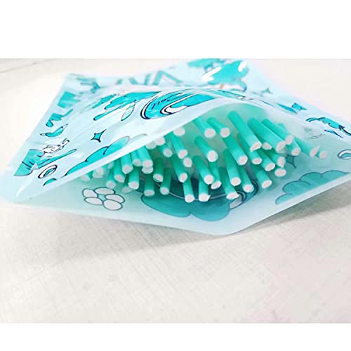 Organic Shoelace Cotton Sticks Cotton Box Pre-Wrapped-50 Strips #TOP2