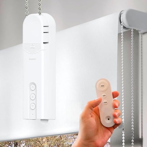 Aura Smart Home SmartShade Driver, Remote Control & WiFi Dongle, White