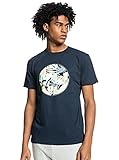 Cuello: cuello redondo Quiksilver - Camiseta - Hombre - XS - Azul
