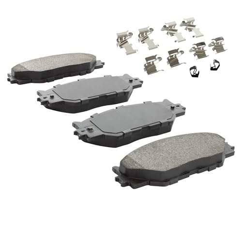 QUALITY-BUILT Front Semi-Metallic Brake Pads, Premium 1001-1178M, Compatible with 2006-2015 Lexus IS250 by Quality-Built - Used condition - Image 2