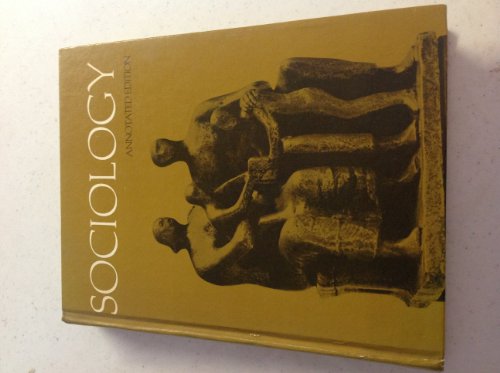 Sociology 0663228921 Book Cover