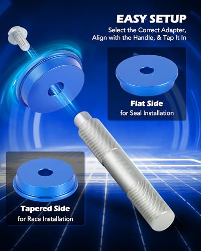 Image of OMT Bearing Press Kit, Bearing Race & Seal Driver Set, Seal Installer Set