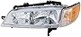 Evan Fischer Driver Side Headlight Compatible with 1994-1997 Honda Accord - HO2502106