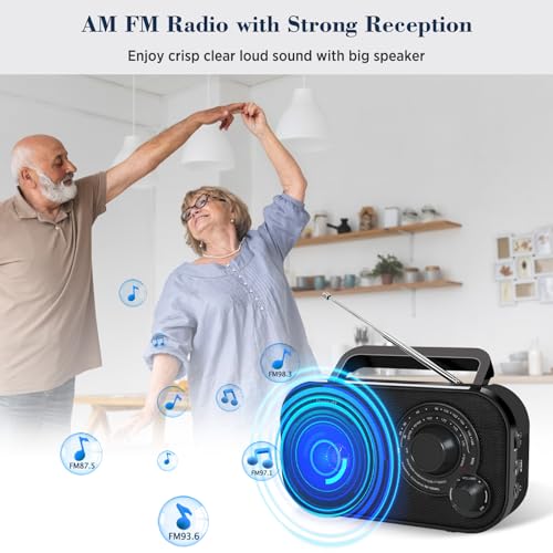 Dreamsky Am Fm Portable Radio Plug In Wall Or Battery Operated For Home & Outdoor thumb #1