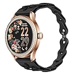 【DERNIER DESIGN】: Le bracelet en silicone élastique ultra-fin de Lamshaw présente un design étroit et fin à la mode, une forme squelettique élégante qui rend votre bracelet de montre plus fin, plus léger et plus compact. Le bracelet est doté d'une boucle métallique classique pour plus de sécurité et de stabilité.