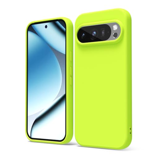 Coque Google Pixel 10 Pro silicone liquide mince lisse unie