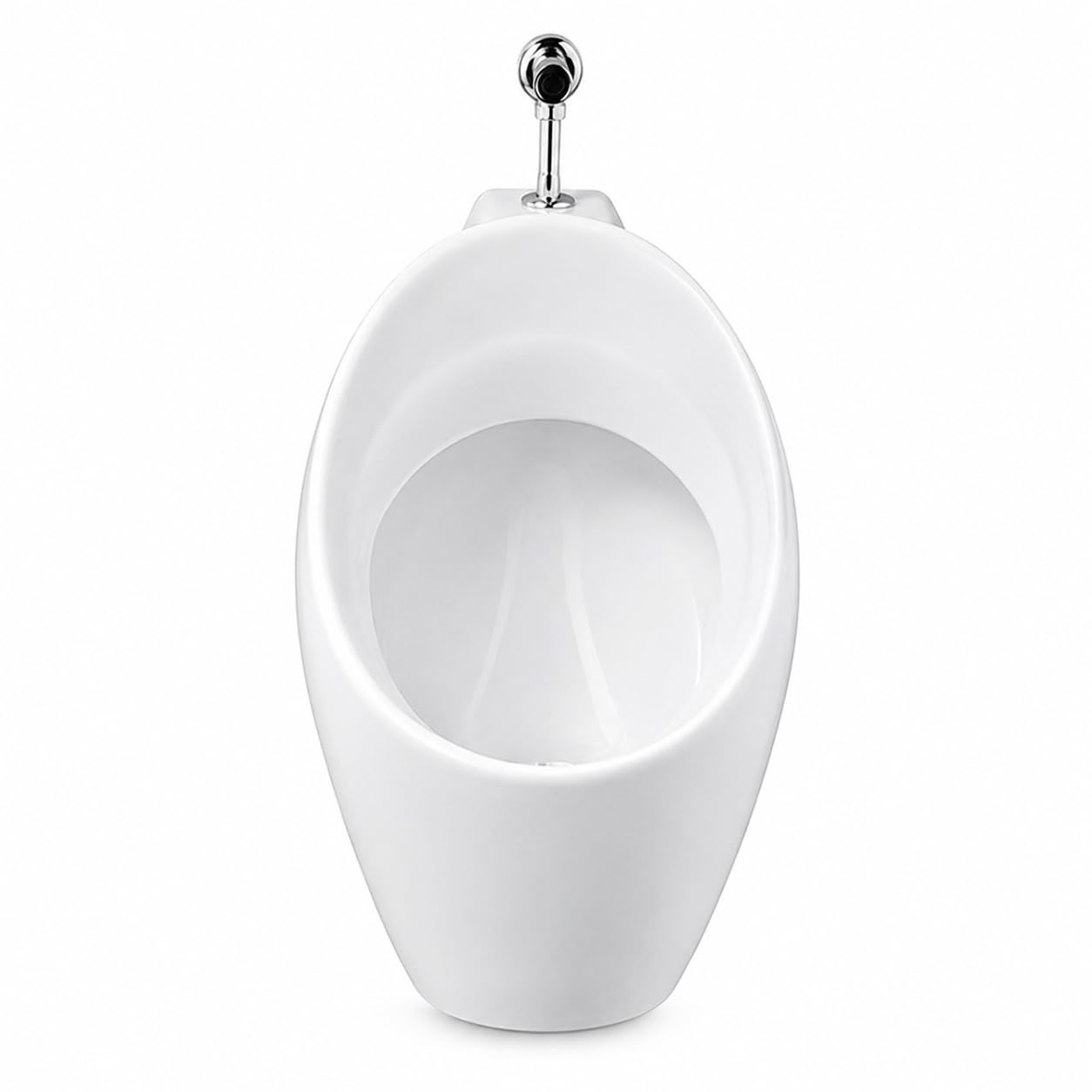 MAGIC SELECT Urinario de Pared Cerámico Blanco 340 x 320 x 620 mm | Orinal Masculino Mural Compacto, Con Kit de Instalación y Desagüe, 340 x 320 x 620 mm, Para Baño, Bar, Restaurante y Oficina