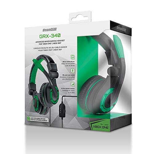 DreamGear GRX-340 Xbox One Advanced Game Headset - Boom mic - In-Line Remote - Afbeelding 7