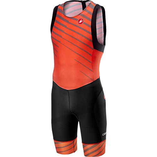 CASTELLI Short Distance Race Suit Orange miniatura 1