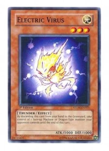 Yu-Gi-Oh! - Electric Virus (STON-EN021) - Strike of Neos - 1st Edition - Common