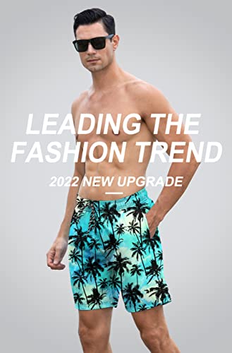 Cozople Men's 2-in-1 Compression Swim Trunks #TOP27