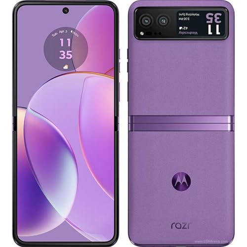 Image of EmBed Matte Fiber Display Guard for Motorola Razr 40 - Unbreakable, Ultra-Thin, Lightweight Matte Finish Screen Protector with Easy Installation Kit