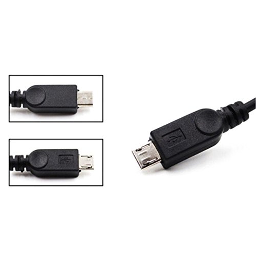 Micro USB 2.0 para USB Host Cabo OTG Adaptador Micro USB Y Divisor