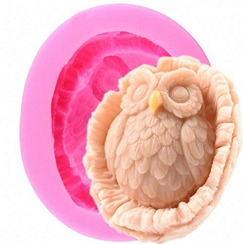 Silicone Molds Owl, Night Owl Craft Art Silicone Soap Molds, Craft Molds Diy Handmade Soap Molds - Soap Making Supplies By Yscen #TOP4
