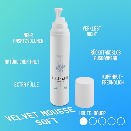 Volumen-Schaumfestiger Healthy.life Vienna HLV – Haarschaum für feines Haar