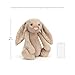 Jellycat Bashful Beige Bunny Stuffed Animal, Huge 20 inches - Rabbit and Bunny Plush Toy - Classic Children's Gift
