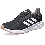 adidas Duramo 9, Zapatillas Mujer, Gris (Grey Six/FTWR White/Pink Spirit), 39 1/3 EU