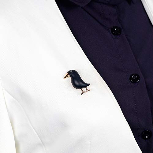 Doitsa Spilla gioielli fantasia Corvo moda