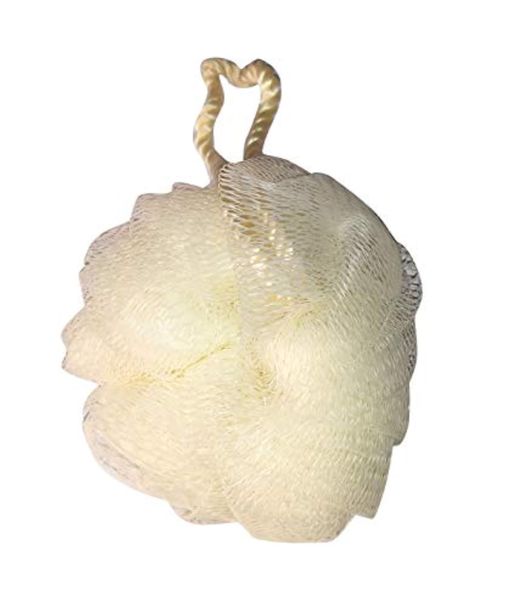 Loofah Bath Body Scrub, White