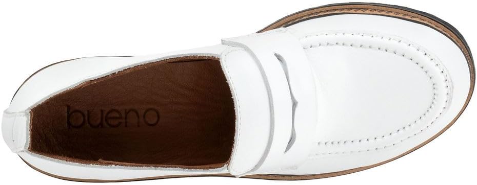 Bueno Annie Womens Slip On 37 M EU White - Image 2
