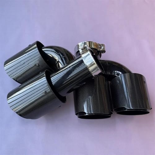 Puntas de escape dobles tipo H para renovar colas oxidadas de forma elegante 2