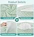 Pregnancy Pillow Cooling for Sleeping, Detachable and Adjustable Double-Sided Support Maternity Pillow Skin-Friendly for Pregnant Women Back, HIPS, Legs(30°Slope Design Verified by Expectant Mothers)