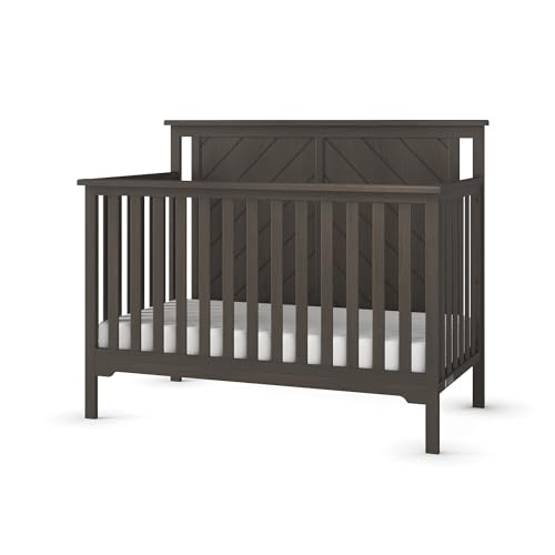 Child Craft Hampton Flat Top Convertible Crib (Dapper Gray)