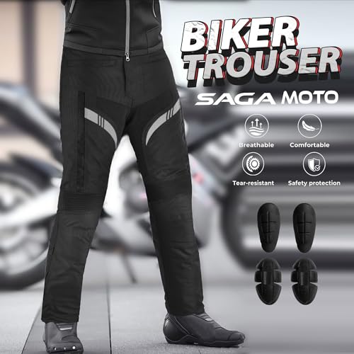Saga Moto Waterproof Armored Motorcycle Trousers
