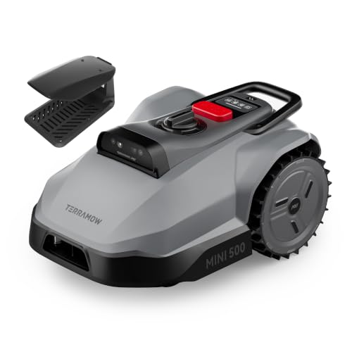 TerraMow Mini 500 Mähroboter ohne Begrenzungskabel mit Garage...
