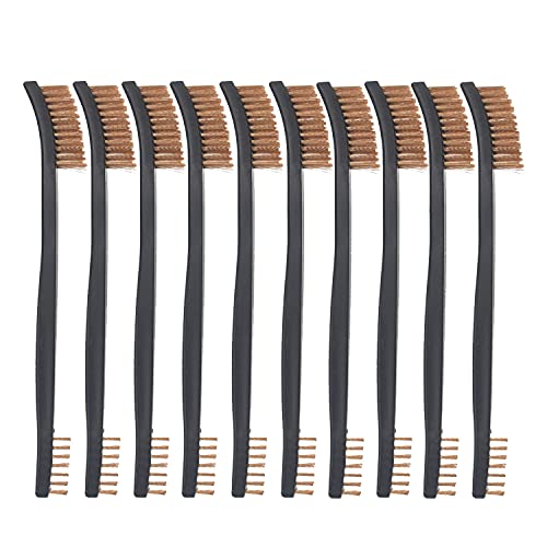 Motanar 10-Pack Gun Cleaning Brushes 7" Phosphor Bronze