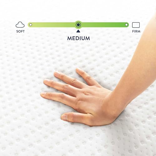 Image of Best Price Green Tea Memory Foam Mattress for Kids & Adults, Medium Firm, 5 Inch Full Size, Bed-in-A-Box