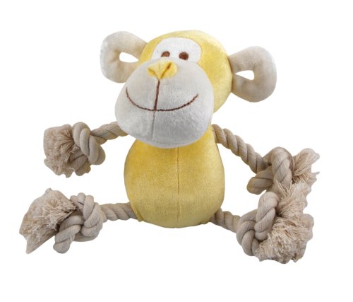 Simply Fido Bamboo Rayon Plush Rope Dog Toy, Petit 6