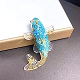 pez koi tatuaje Fácil mantenimiento: simplemente limpia suavemente con un paño suave para eliminar el polvo; esta pieza de decoración sin complicaciones conserva su belleza y brillo con el tiempo sin requerir complejo