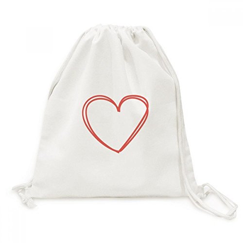 Sac voyage cordon Double Coeur léger pour vos escapades