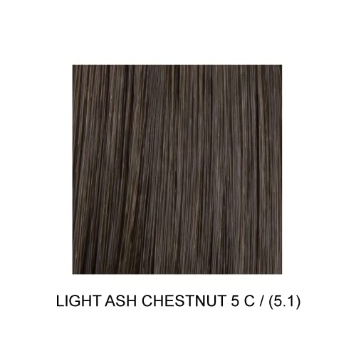 Crema colorante cabello LIGHT ASH CHESTNUT 5 C miniatura 2