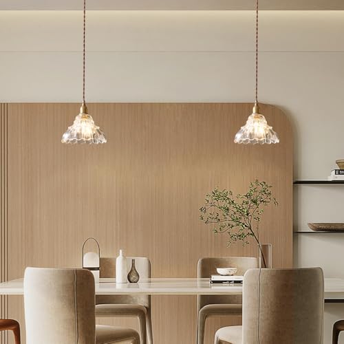 Lampe suspendue industrielle vintage E27 anti-éblouissement pour cuisine - 3