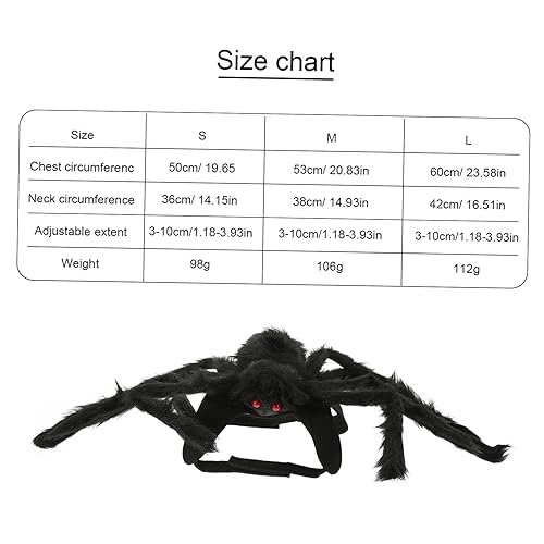 Disfraz de Araña para perros y gatos Halloween miniatura 2