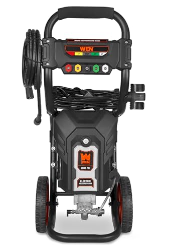 Wen 3000 PSI Brushless Electric Pressure Washer, 2.0 GPM with Onboard Detergent Tank (PW3000E) thumbnail 4