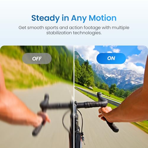 Image of Dual Battery Bundle, 1 /1.3 inch Sensor & 4K Cinematic Video, Hyper Stabilization, Waterproof Camera to 52 Ft, 3-Hour Battery, Universal Quick Mount, Vlogging Camera for Adventure Photography